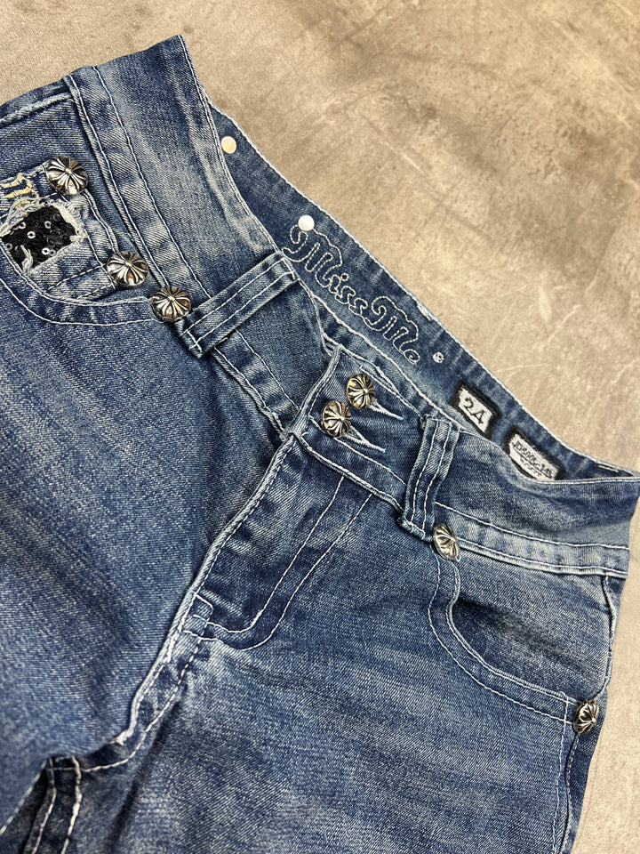 Miss Me Low Waist Bootcut Jeans XS | 24