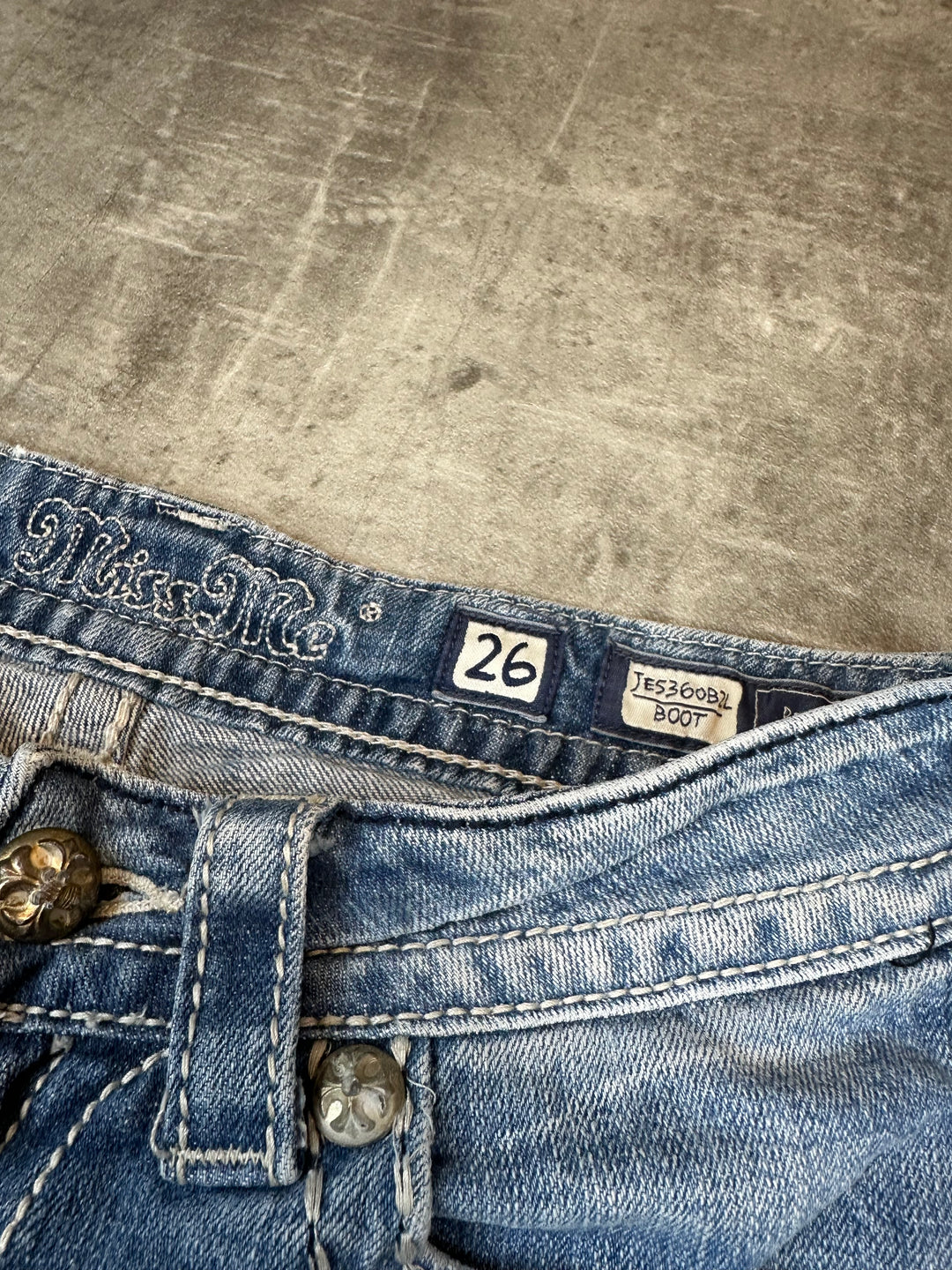 Miss Me Low Waist Jeans XS