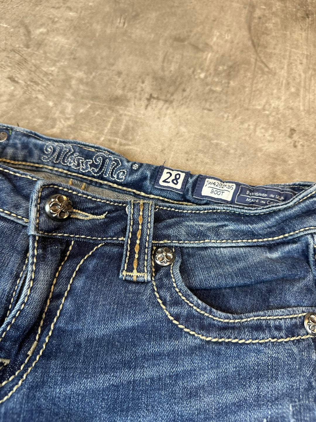 Miss Me Low Waist Jeans S