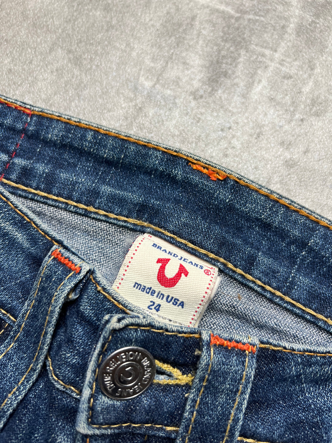 True Religion Low Waist Bootcut Jeans XXS | 24