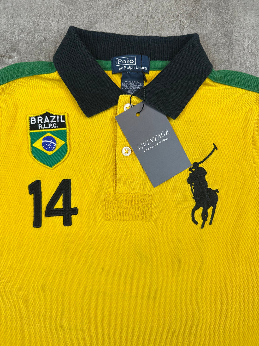 Ralph Lauren Brazil Girls Polo XXS