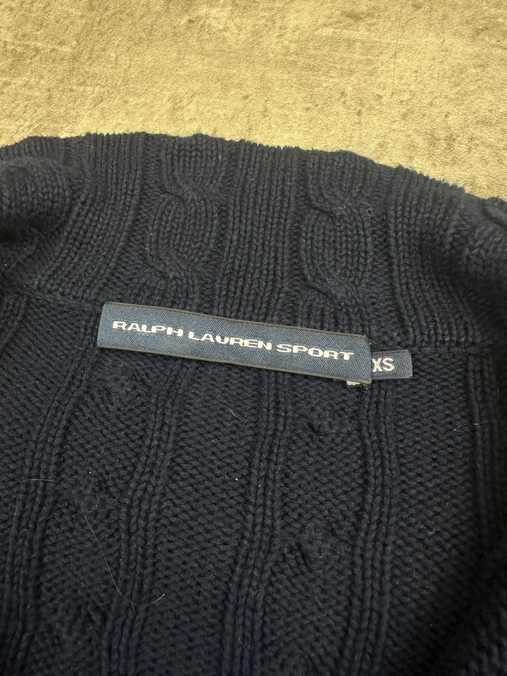 Ralph Lauren Girls Zopfmuster Zipper XS