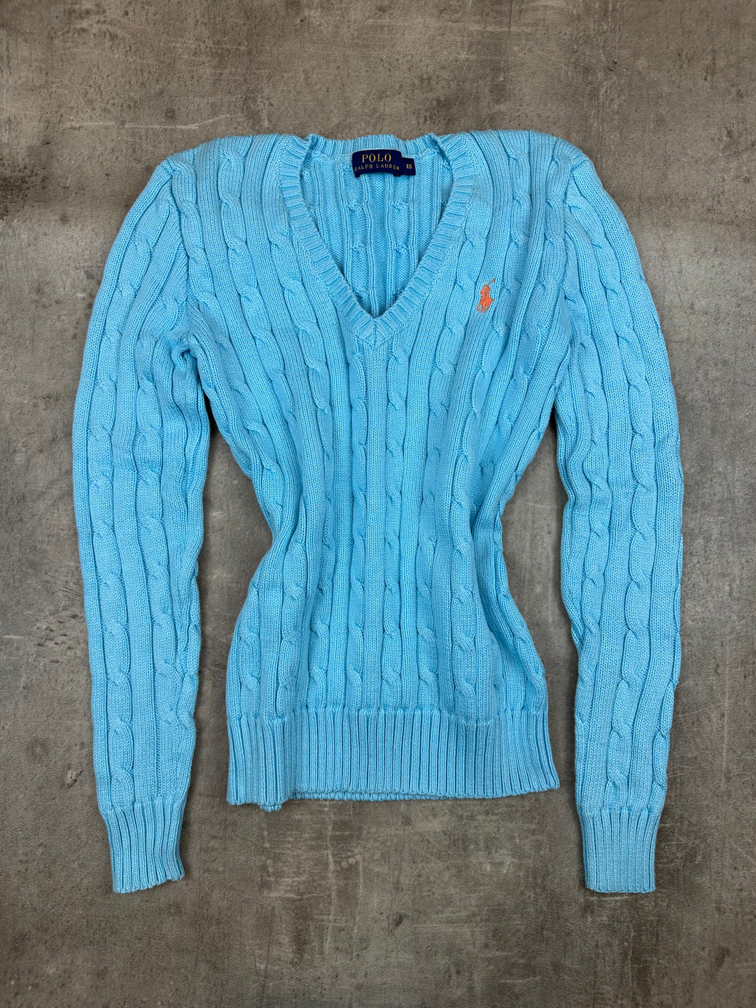 Ralph Lauren Girls Zopfmuster Sweater XS