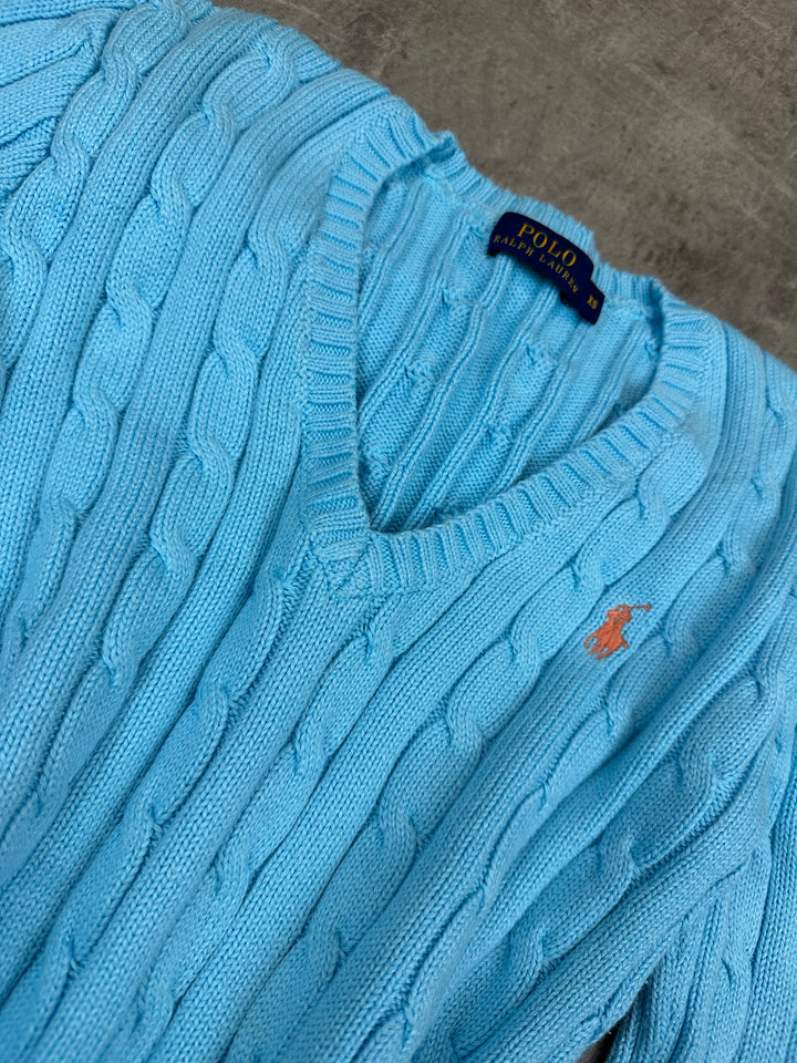 Ralph Lauren Girls Zopfmuster Sweater XS