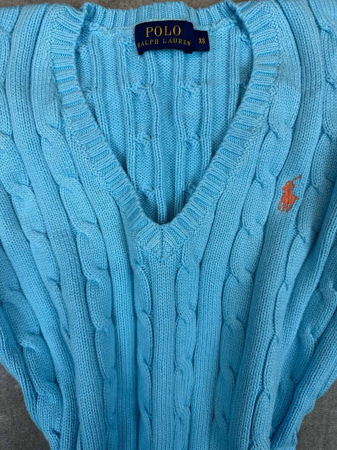 Ralph Lauren Girls Zopfmuster Sweater XS