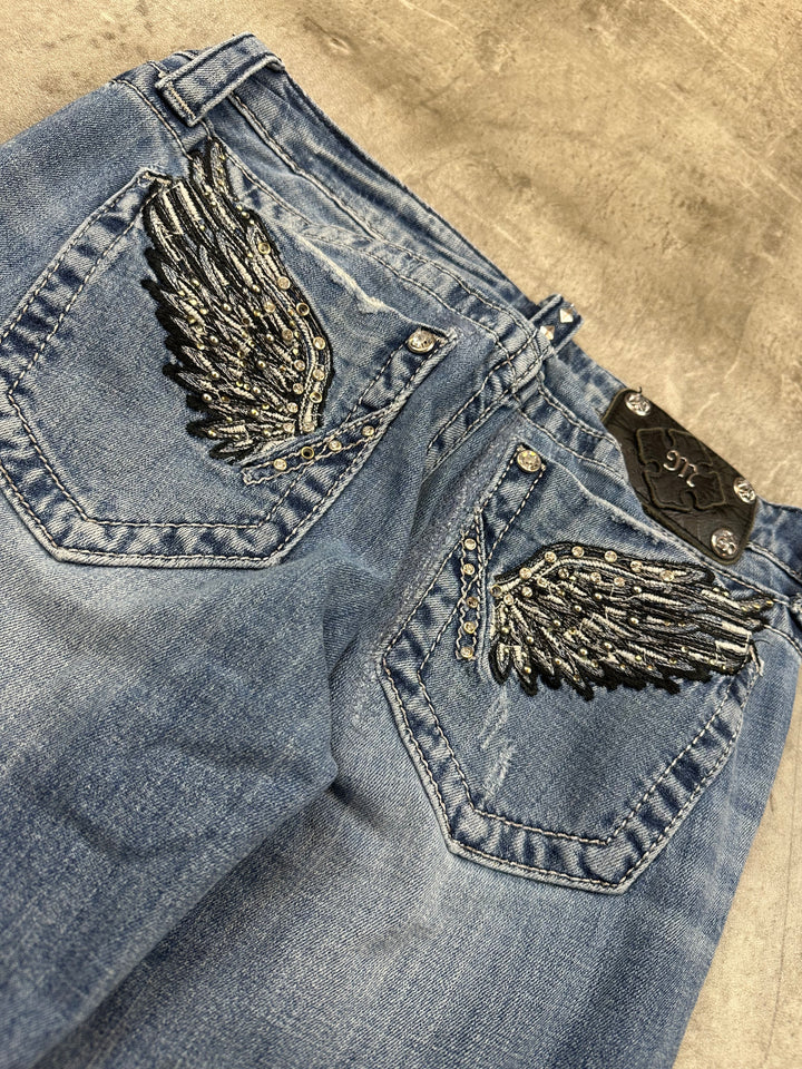 Miss Me Low Waist Bootcut Jeans | 27 | S