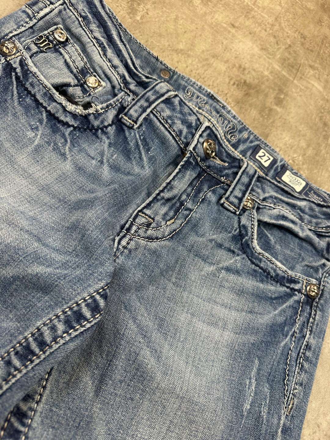 Miss Me Low Waist Bootcut Jeans | 27 | S