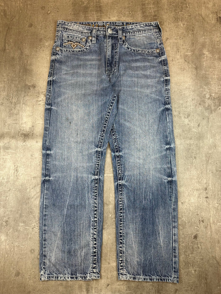 Rock Revival Straight Jeans | 32 | L