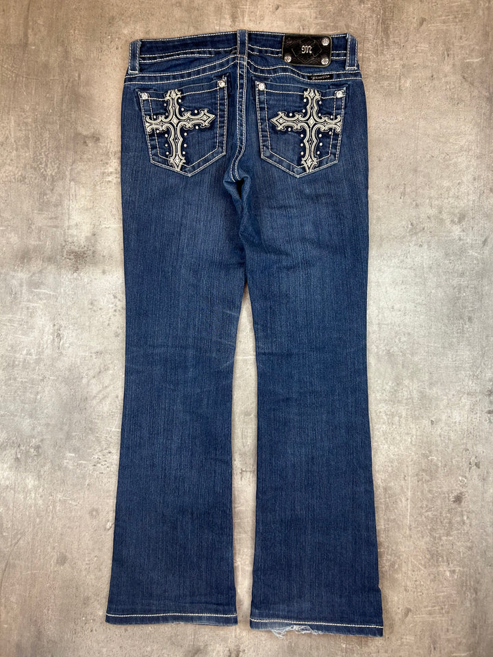 Miss Me Low Waist Bootcut Jeans S | 27