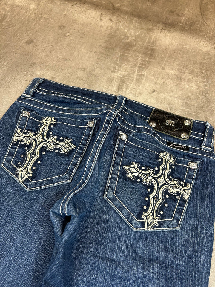 Miss Me Low Waist Bootcut Jeans S | 27
