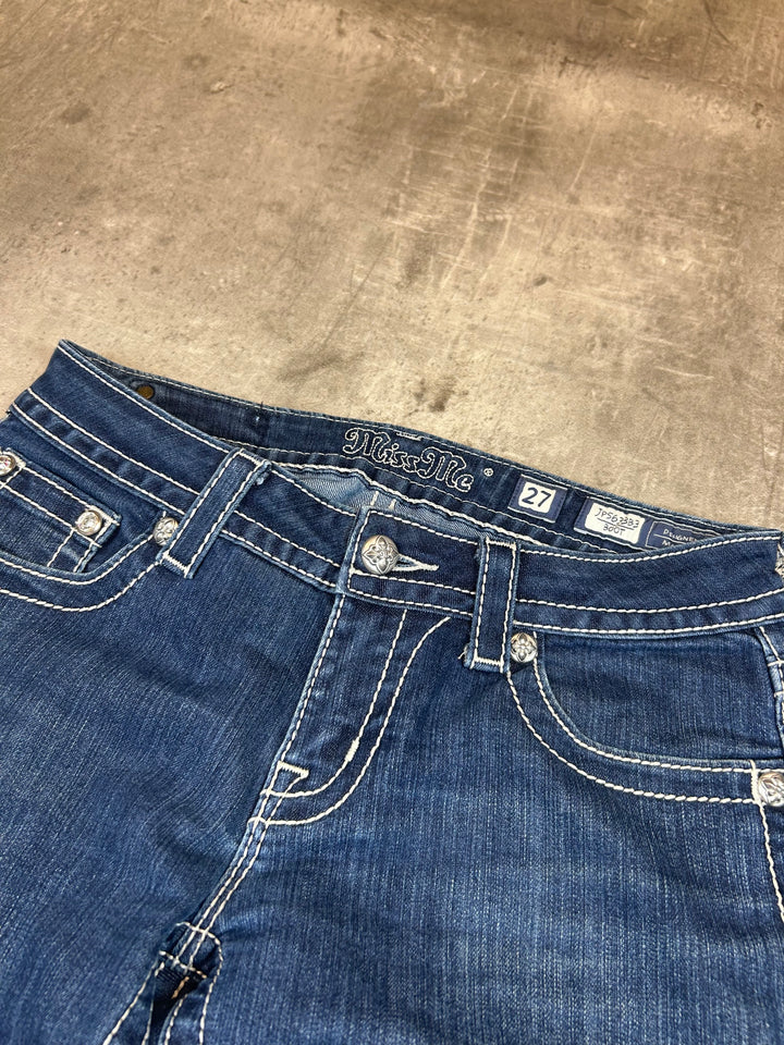 Miss Me Low Waist Bootcut Jeans S | 27
