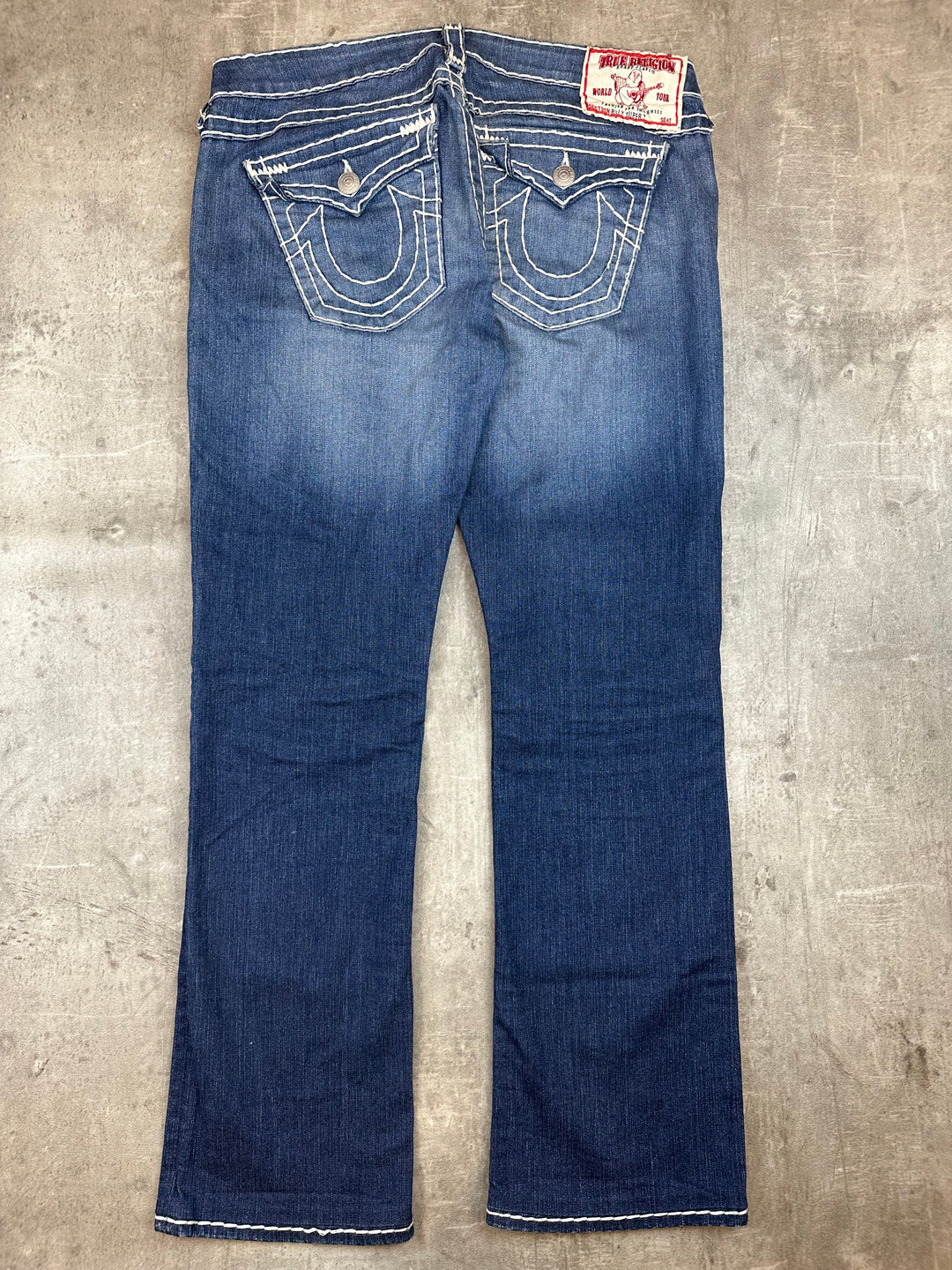 True Religion Low Waist Straight Jeans | 31 | L