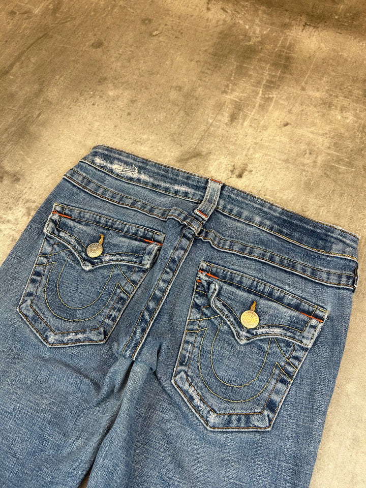 True Religion Low Waist Bootcut Jeans S | 27