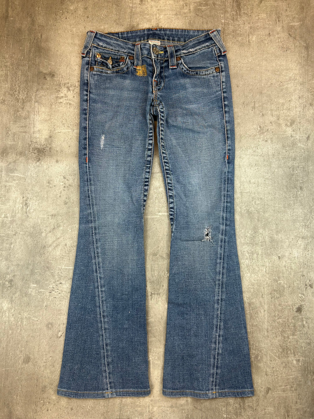 True Religion Low Waist Bootcut Jeans S | 27