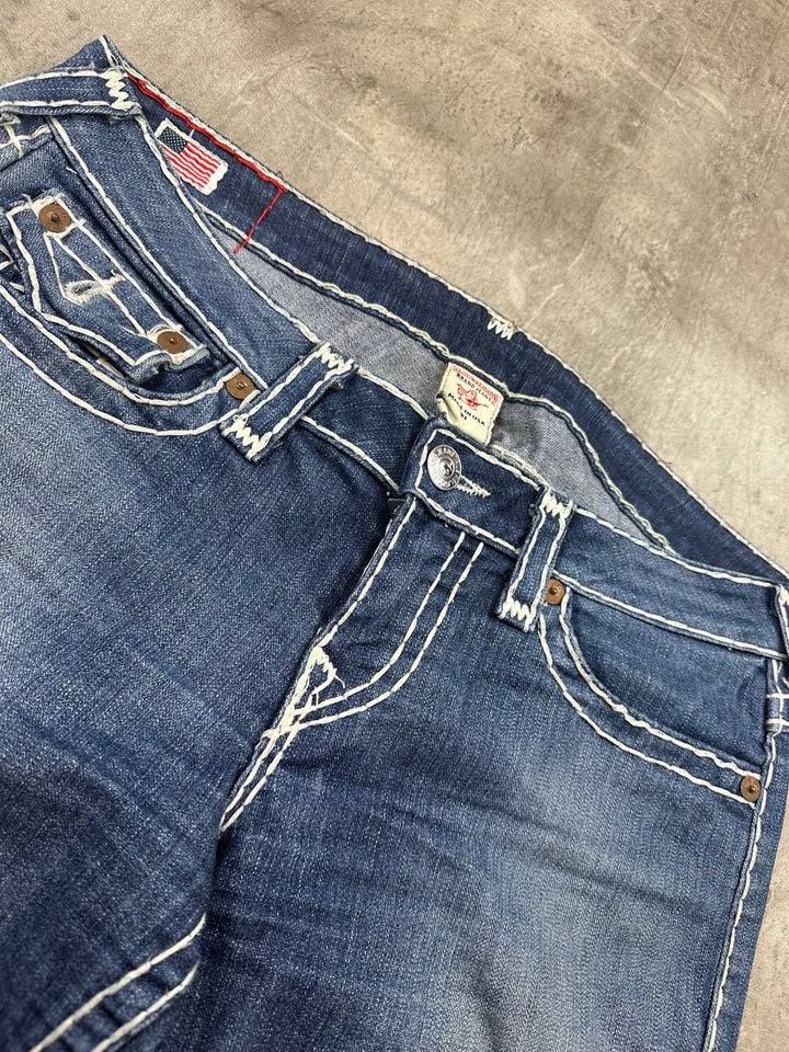 True Religion Low Waist Straight Jeans | 31 | L
