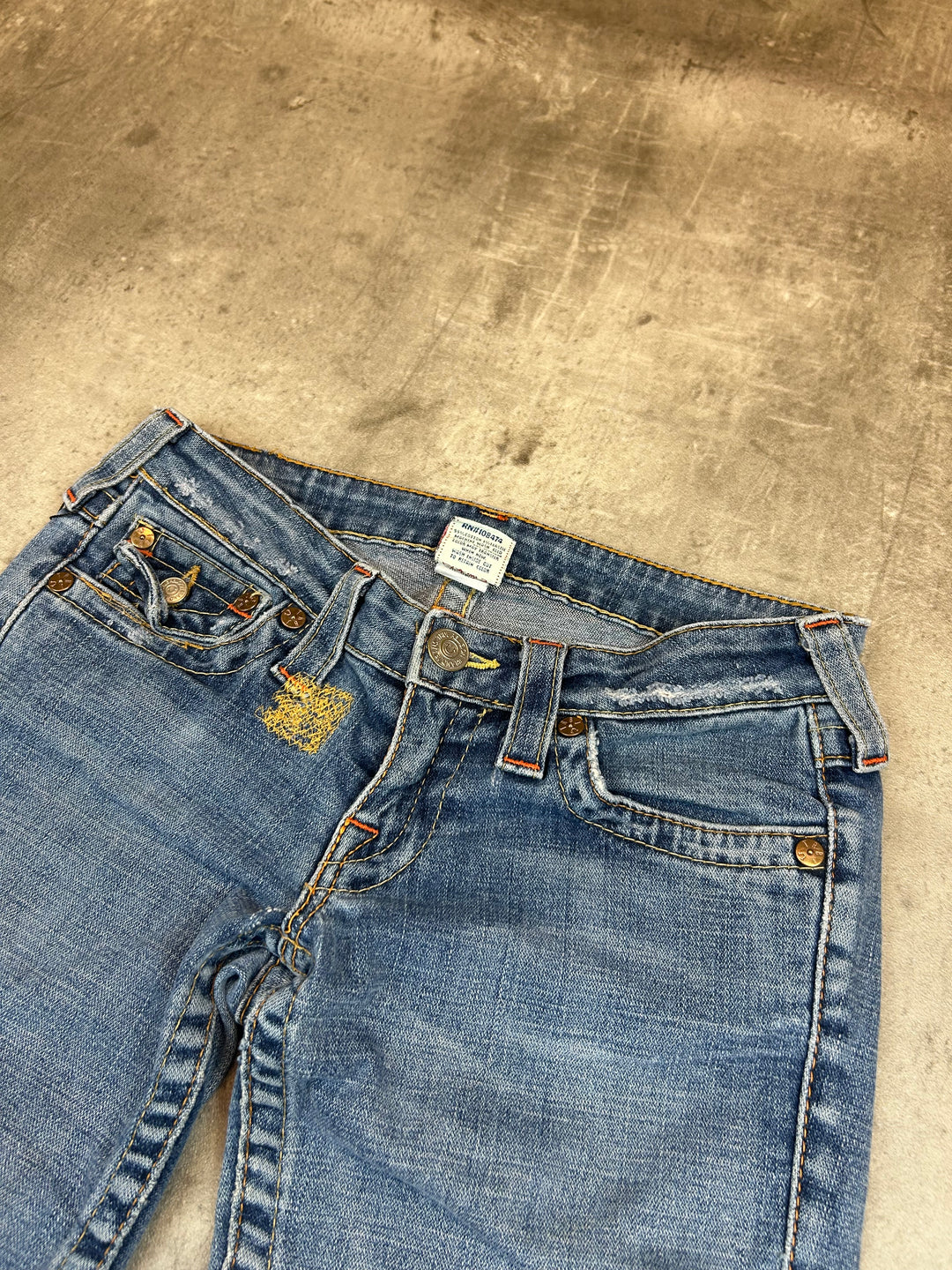 True Religion Low Waist Bootcut Jeans S | 27