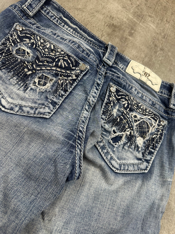Miss Me Low Waist Bootcut Jeans | 27 | S