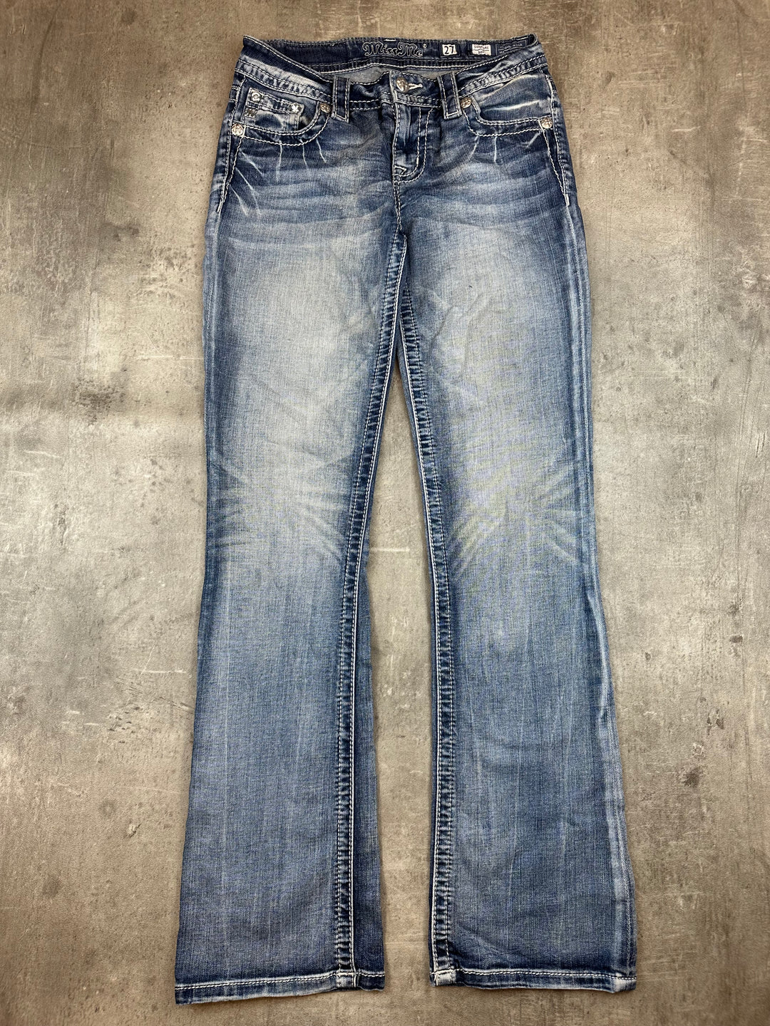 Miss Me Low Waist Bootcut Jeans | 27 | S