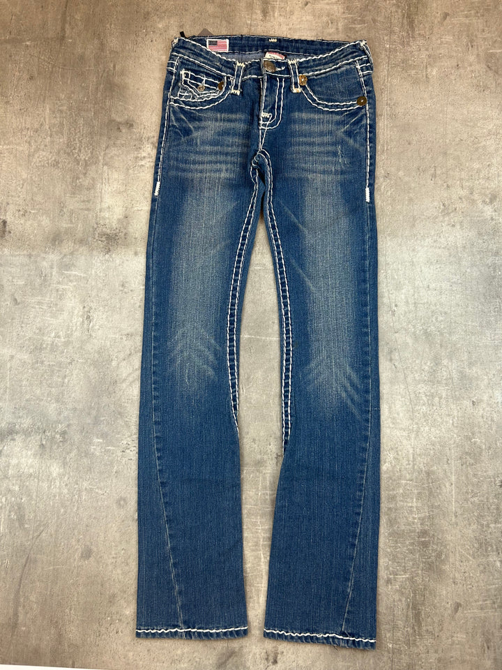 True Religion Low Waist Straight Jeans M | 28