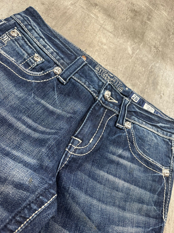 Miss Me Low Waist Straight Jeans | 28 | S