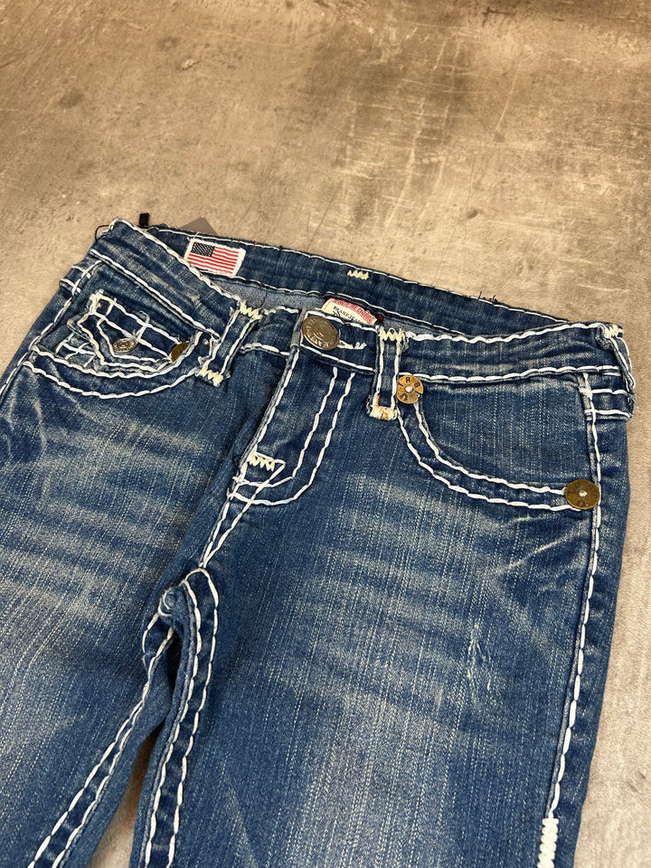 True Religion Low Waist Straight Jeans M | 28