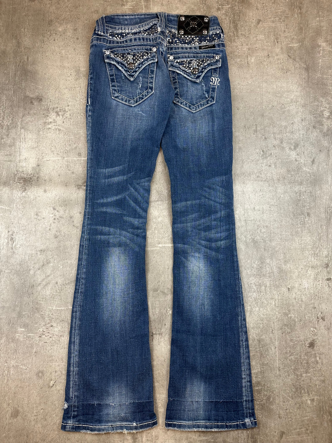 Miss Me Low Waist Bootcut Jeans | 24 | XXS