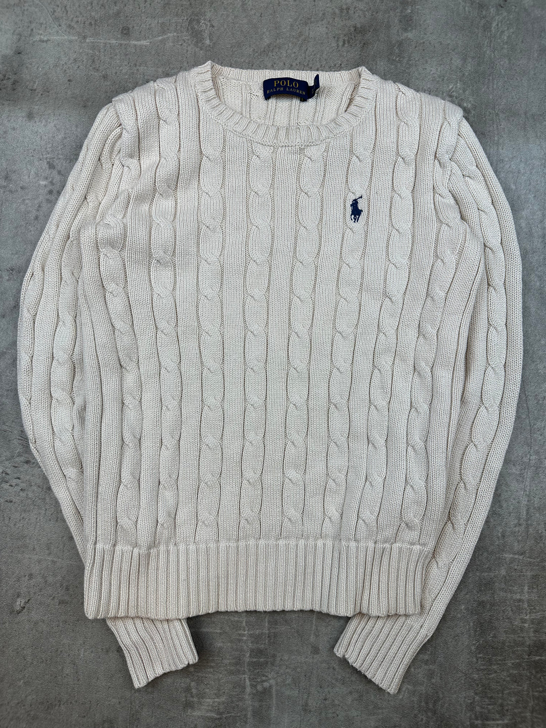 Ralph Lauren Girls Zopfmuster Sweater XXS