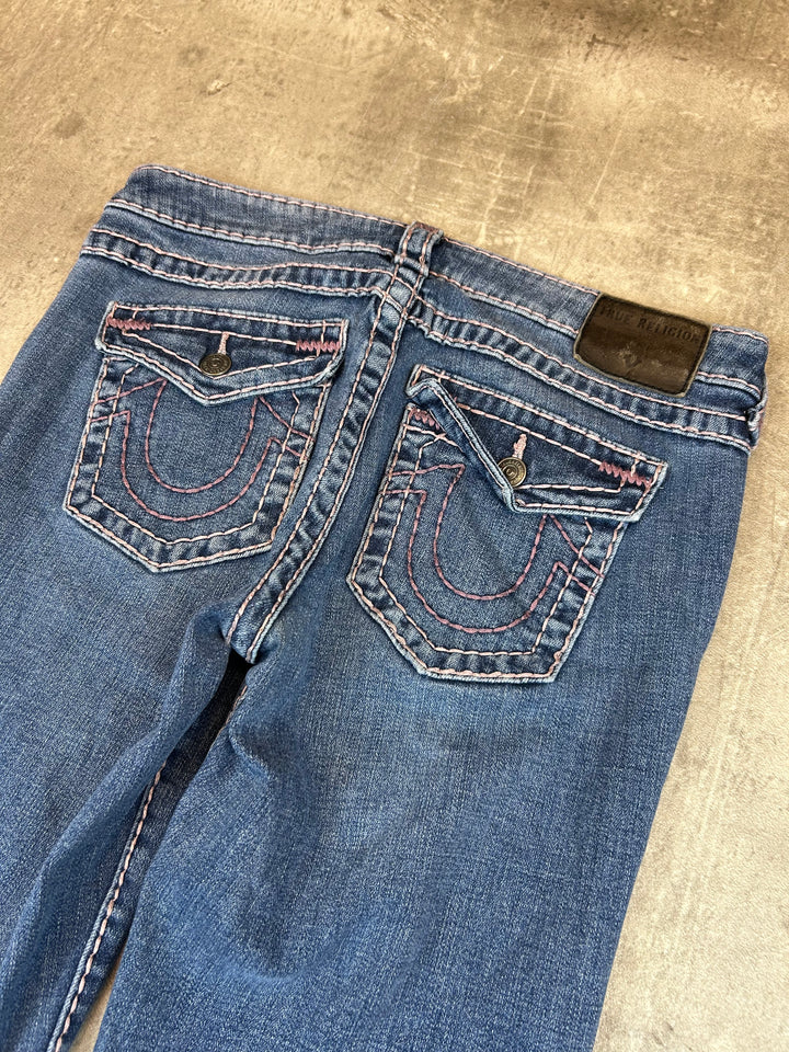 True Religion Low Waist Bootcut Jeans S | 27