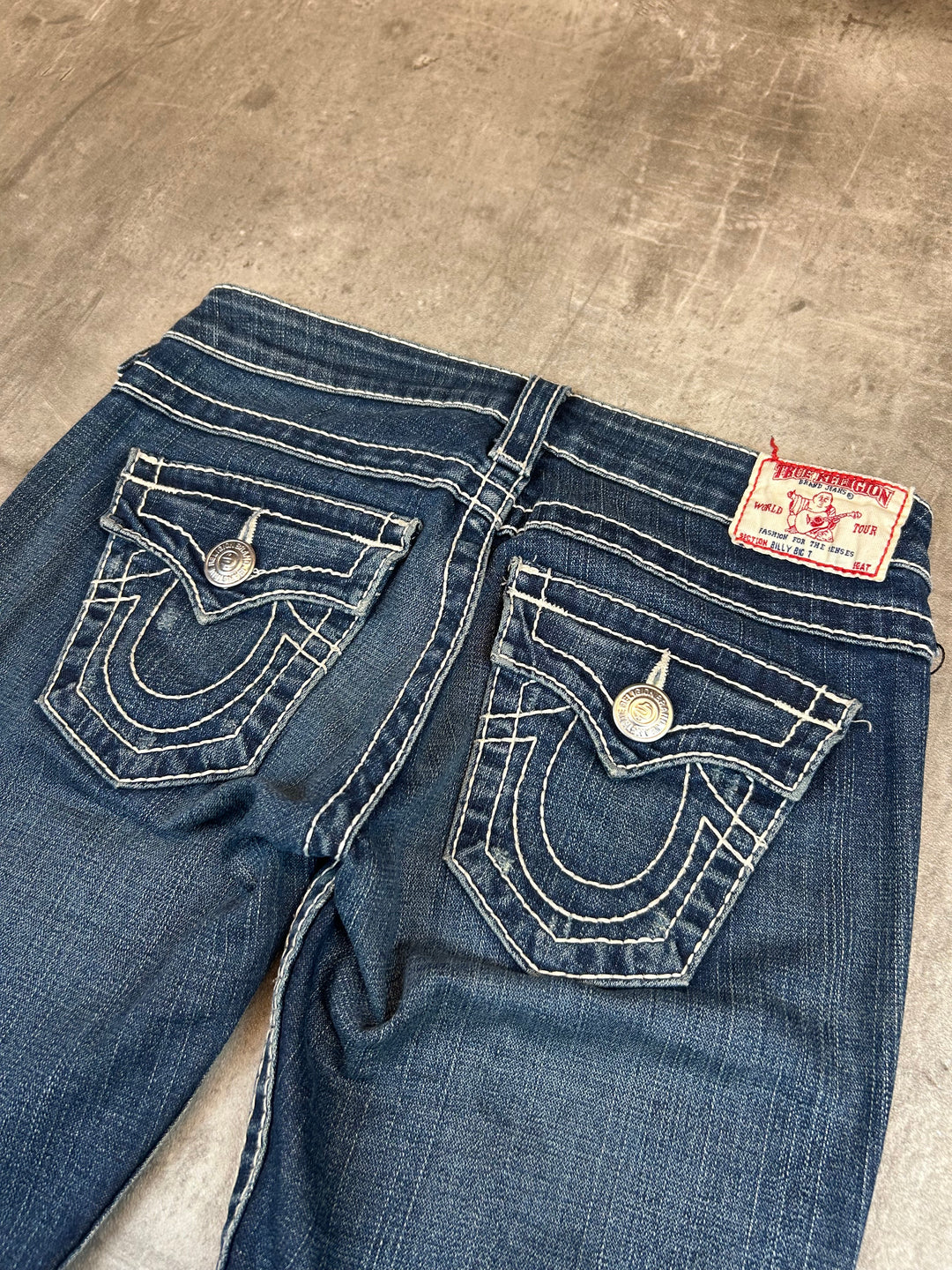 True Religion Low Waist Straight Jeans S | 26