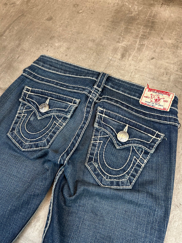 True Religion Low Waist Straight Jeans S | 26