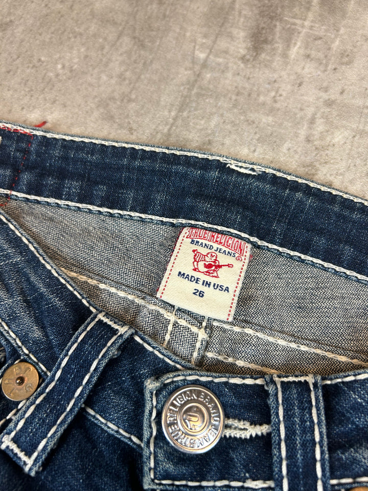 True Religion Low Waist Straight Jeans S | 26