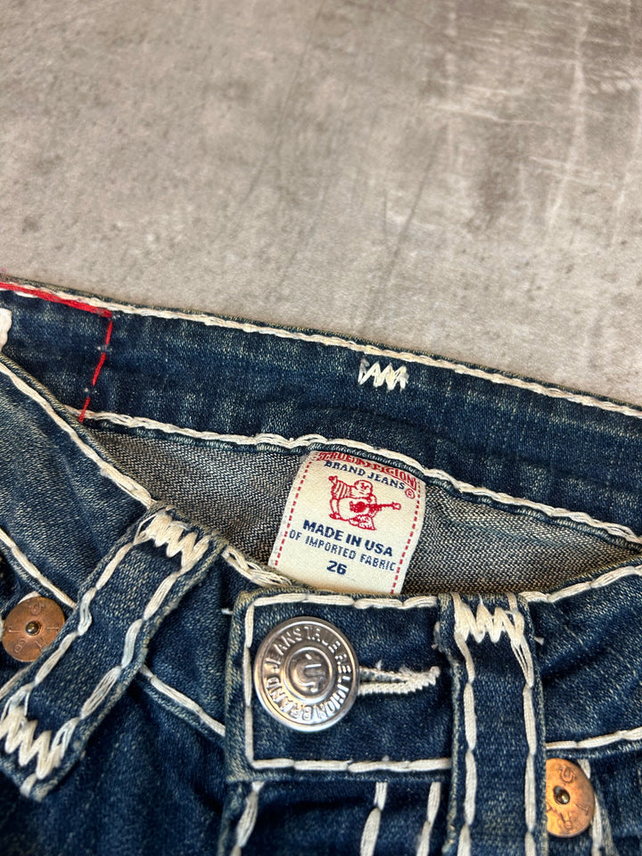 True Religion Low Waist Straight Jeans S | 26