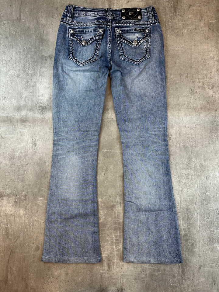 Miss Me Low Waist Bootcut Jeans S | 27