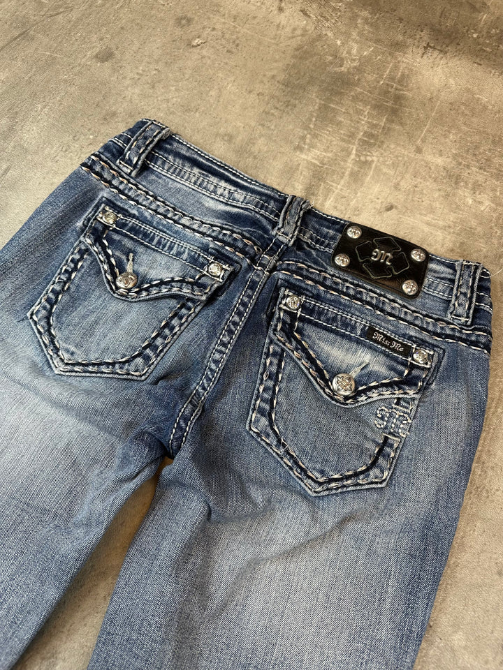 Miss Me Low Waist Bootcut Jeans S | 27