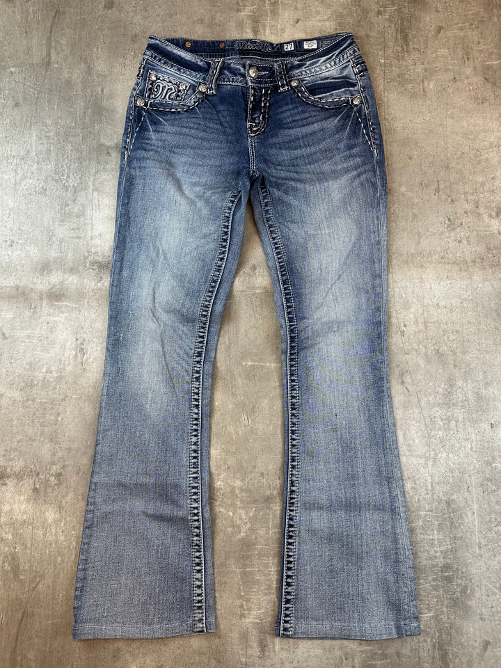 Miss Me Low Waist Bootcut Jeans S | 27