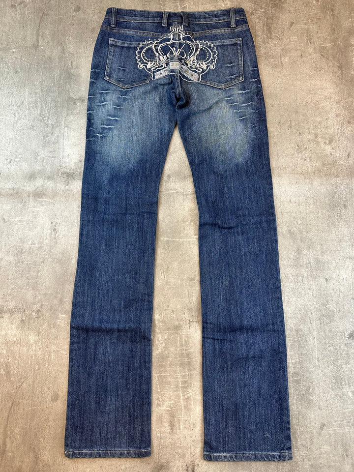 Viktoria Beckham Rock Republic Low Waist Bootcut Jeans XS | 29