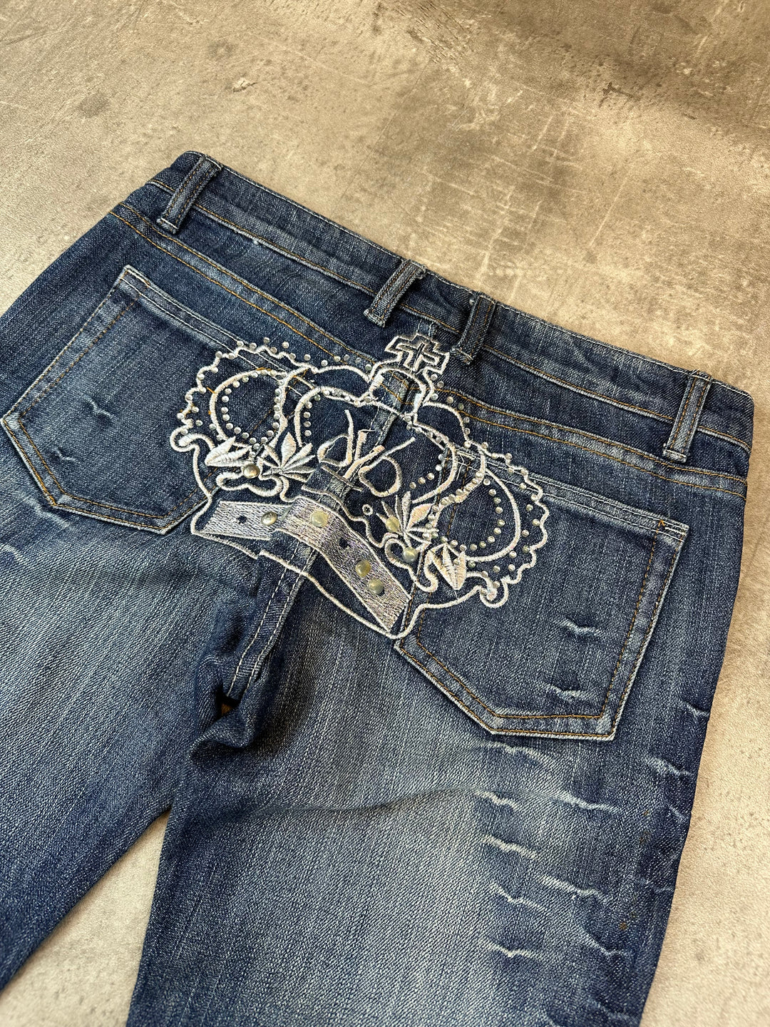 Viktoria Beckham Rock Republic Low Waist Bootcut Jeans XS | 29