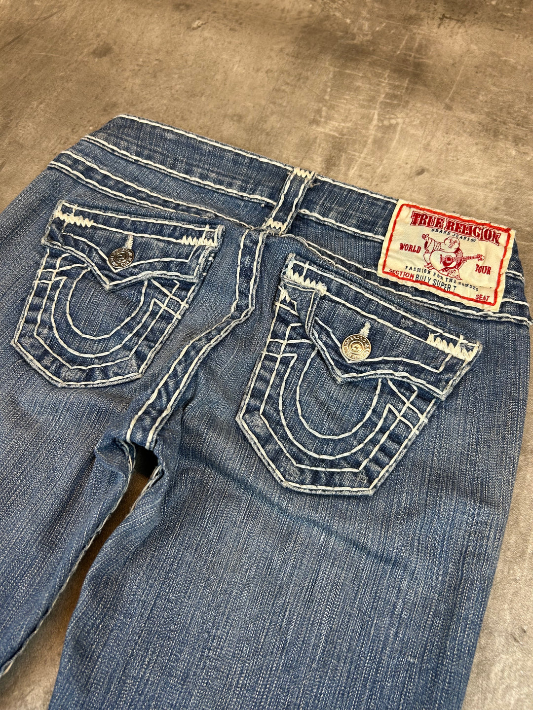 True Religion Low Waist Straight Jeans XS | 26