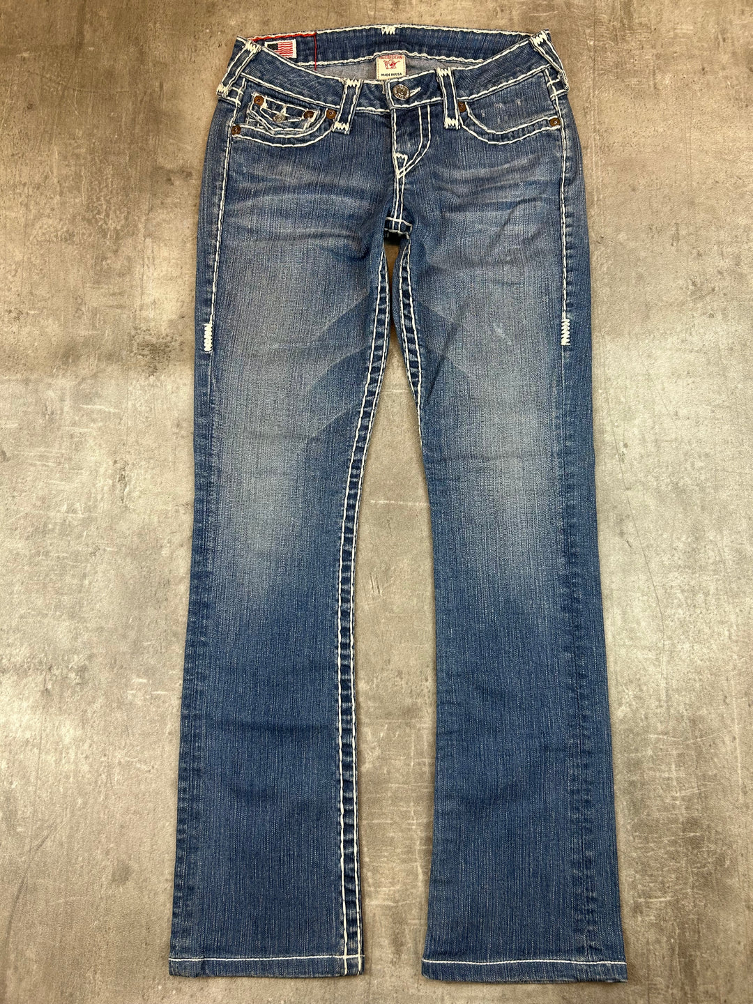 True Religion Low Waist Straight Jeans XS | 26