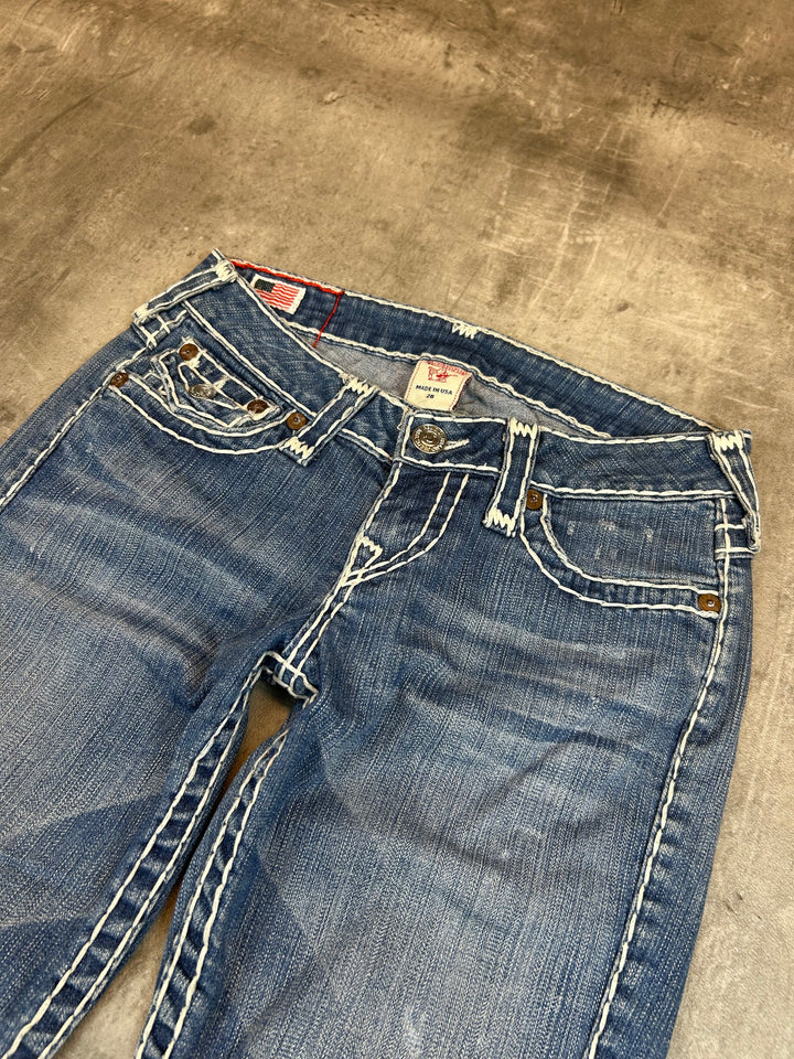 True Religion Low Waist Straight Jeans XS | 26