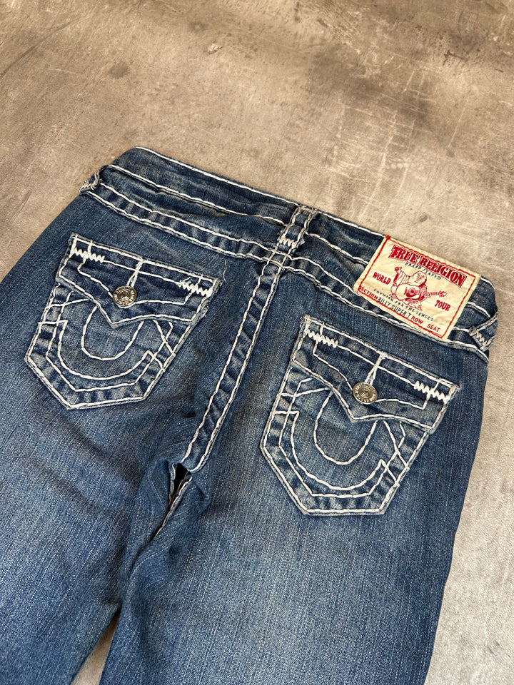True Religion Low Waist Straight Jeans S | 26