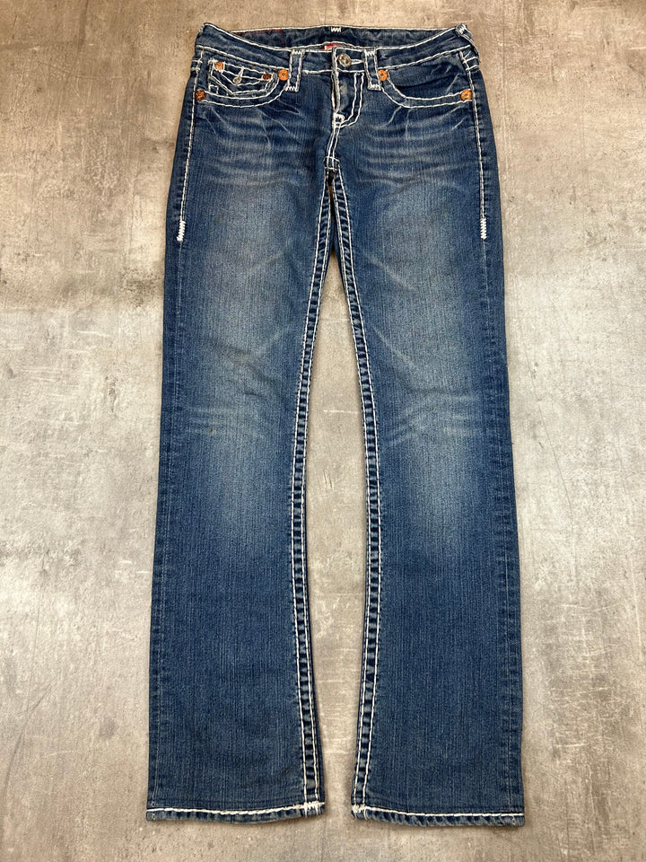 True Religion Low Waist Straight Jeans S | 26