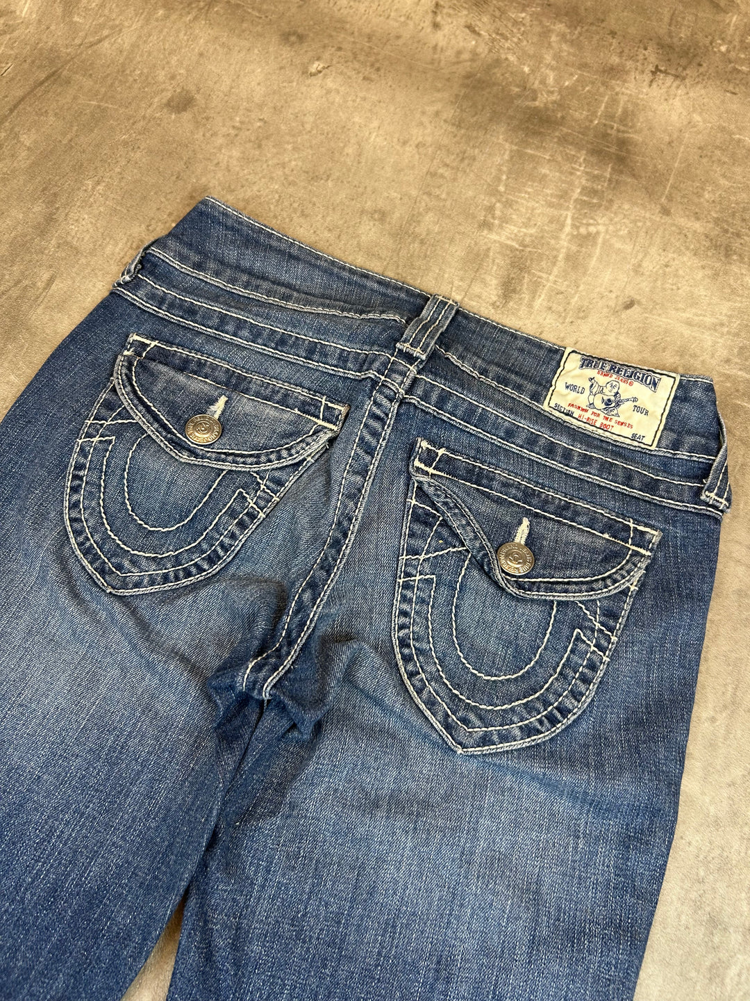True Religion Low Waist Straight Jeans XS | 26