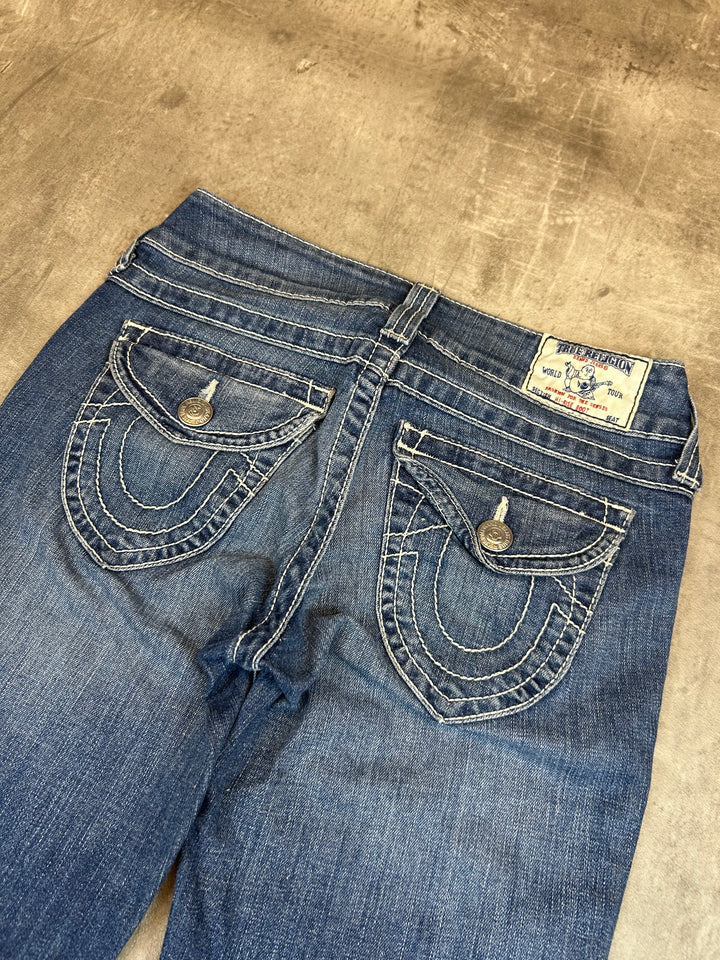 True Religion Low Waist Straight Jeans XS | 26