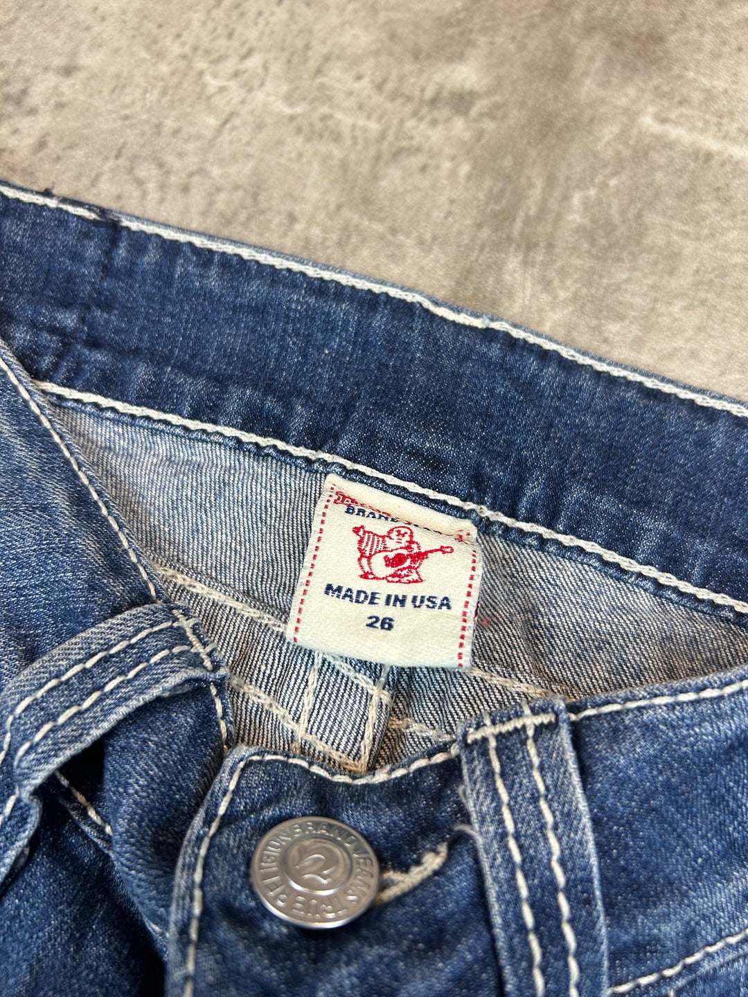 True Religion Low Waist Straight Jeans XS | 26