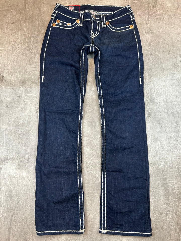 True Religion Low Waist Straight Jeans XS
