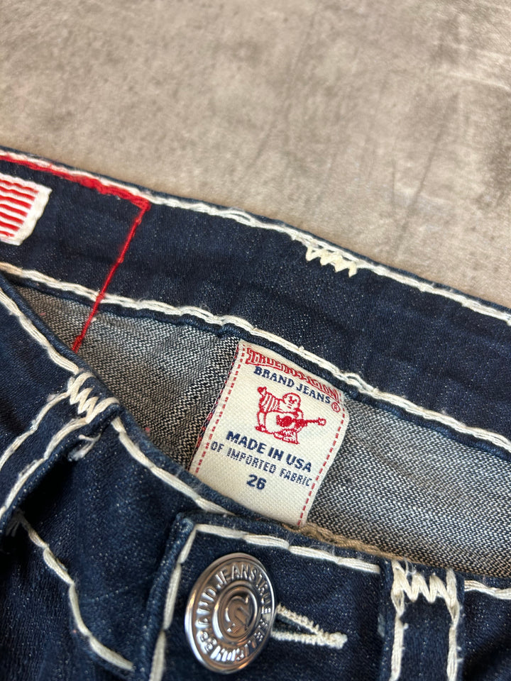 True Religion Low Waist Straight Jeans XS