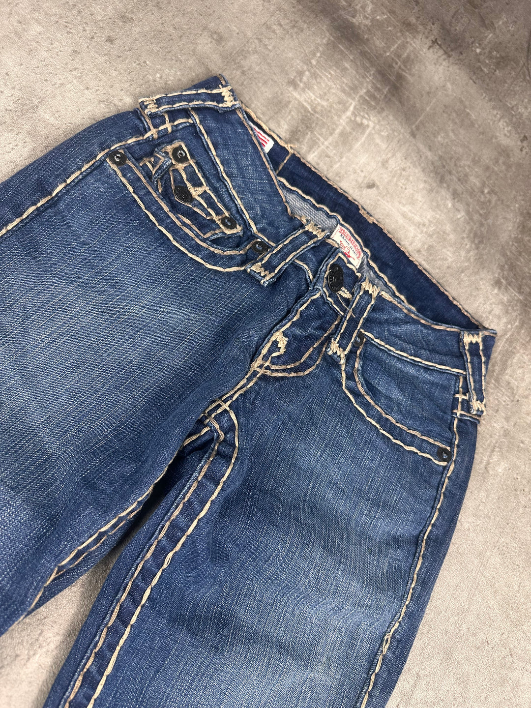 True Religion Low Waist Bootcut Jeans XXS | 23