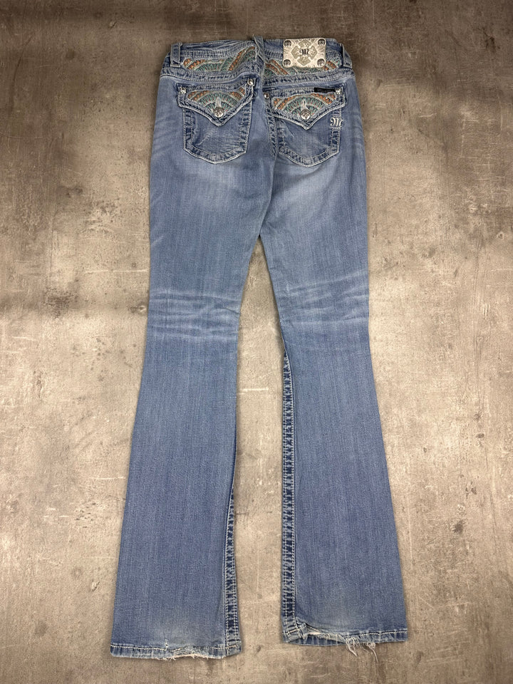 Miss Me Low Waist Bootcut Jeans XS | 25
