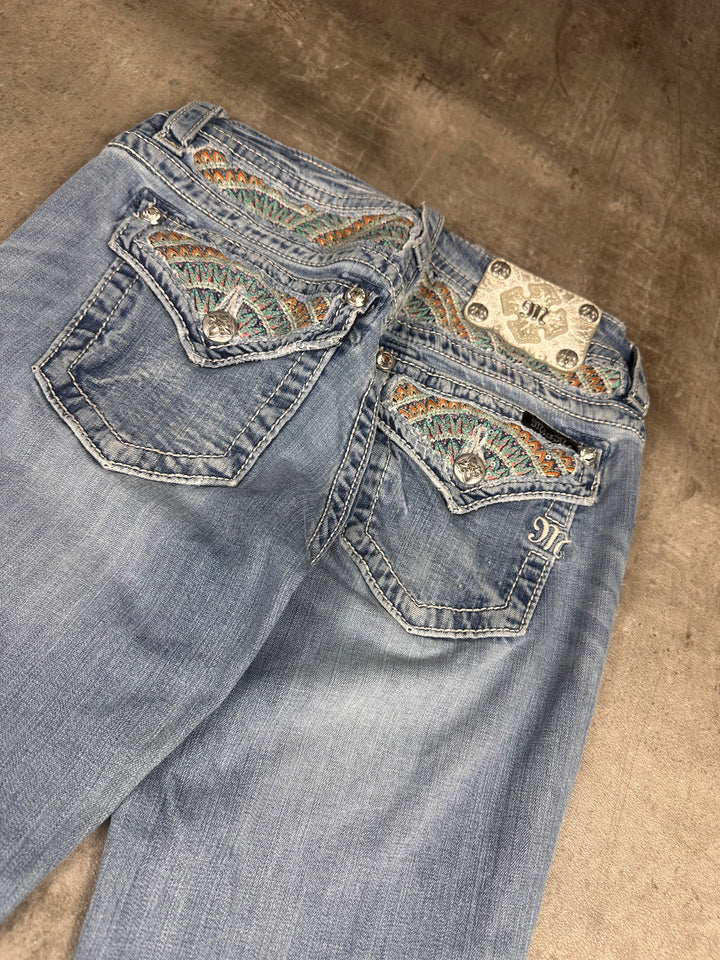 Miss Me Low Waist Bootcut Jeans XS | 25